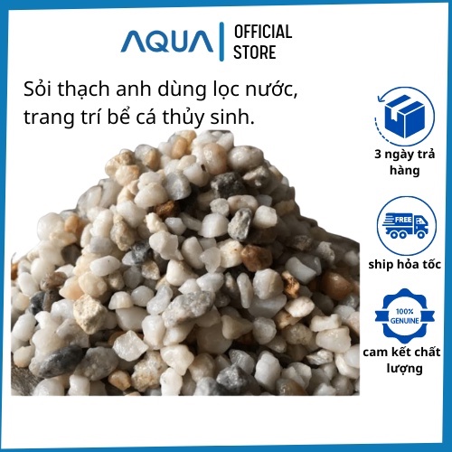 1kg Sỏi lọc nước - vật liệu lọc nước nhiễm phèn