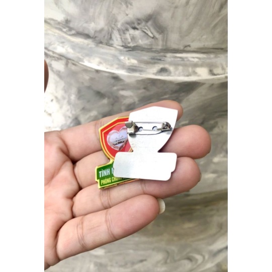 Set 3 huy hiệu Tình nguyện viên