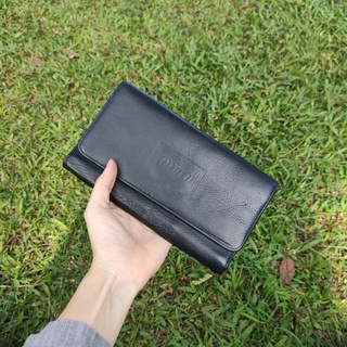 Ví bóp clutch cầm tay Da thật second-hand Đồ Si Bon- VD025