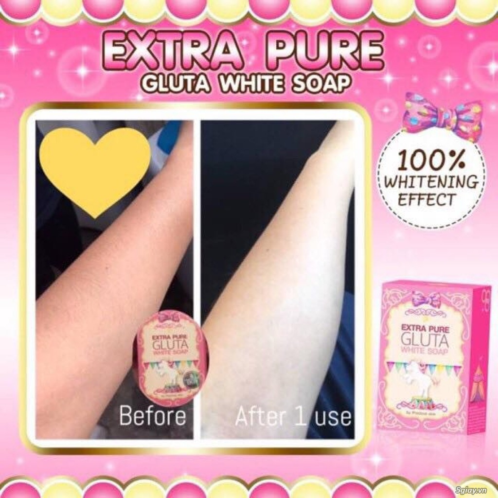 SOAP TRẮNG DA EXTRA GLUTA THÁI LAN NHẬP KHẨU CHÍNH HÃNG