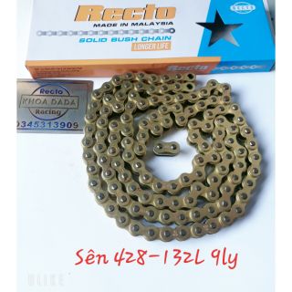 Sên tải 428-132L Recto vàng 9 ly, malaysia