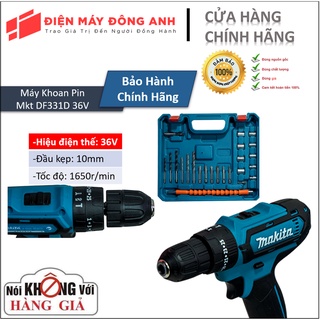 Máy Khoan Pin-DF331D 36V | 3 Chức Năng Có Búa || Tặng Kèm 24 Chi Tiết.