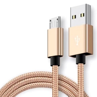 Dây sạc samsung, oppo, xiaomi...,Cáp sạc cổng Micro USB thiết kế dây bện dù dài 1 mét và 3 mét cho điện thoại androi