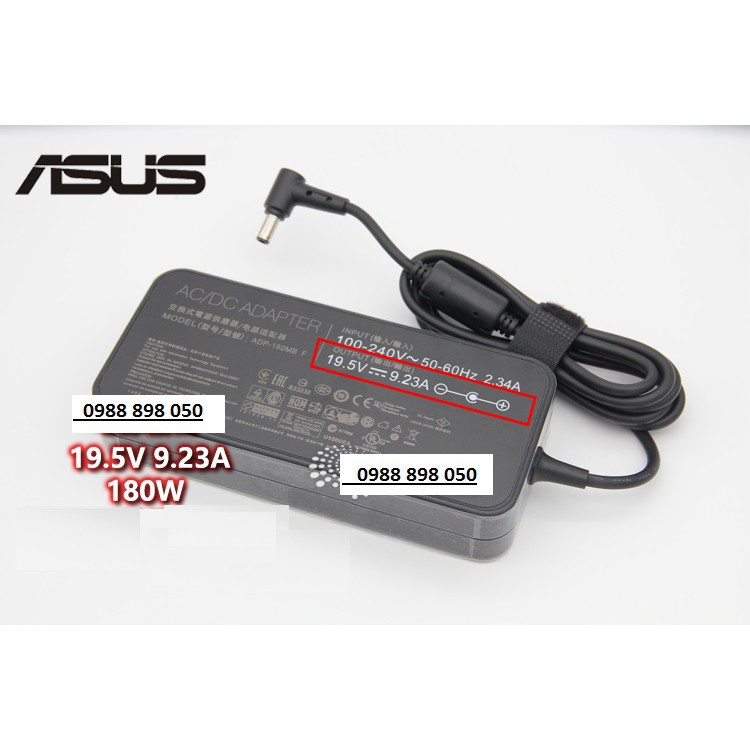 BÁN Sạc laptop ASUS CHÂN KIM 19.5v 9.32a 180W CHÍNH HÃNG SHOPPHUKIEN192