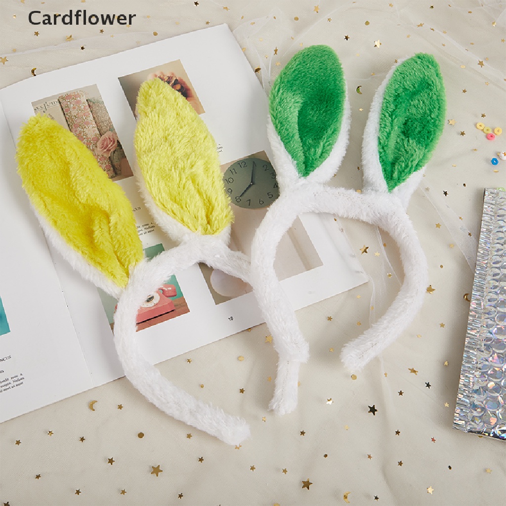 Băng Đô Tai Thỏ Dễ Thương &lt; Cardflower &gt; Băng Đô Tai Thỏ Phục Sinh Đang Giảm Giá
