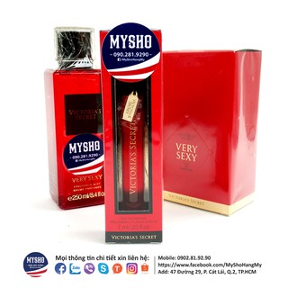 Nước hoa toàn thân + lotion Very Sexy - Victoria Secret USA chính hãng