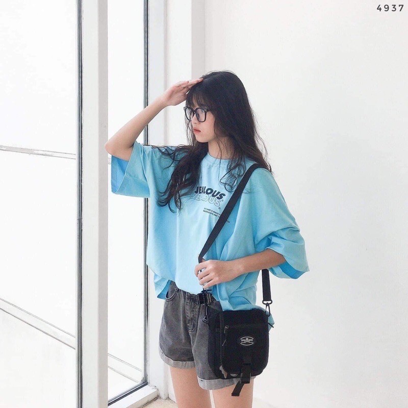 [ ĐẠI HẠ GIÁ] Túi Đeo Chéo De.ja Ulzzang Dễ Thương Unisex Nam Nữ Hot Trend logo tròn KT001