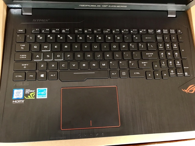 Laptop Asus GL553VD i7 7700HQ/8GB/1TB/4GB GTX1050/Win10/(FY884T