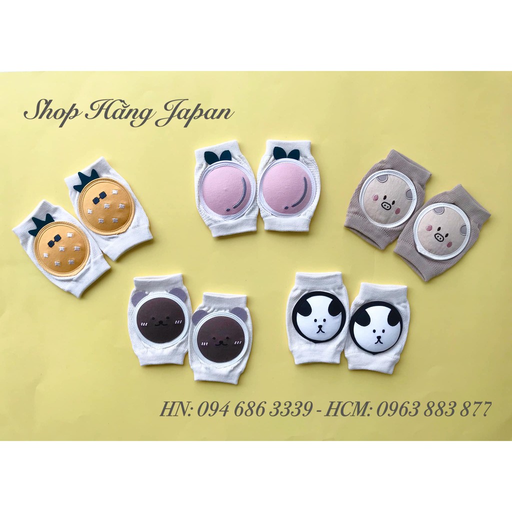 Sét bảo vệ đầu gối cho bé tập bò, tập đi tập vận động