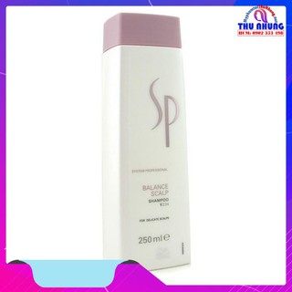 Dầu Gội Chống Rụng & Cân Bằng Độ Ẩm Da Đầu SP Wella Balance scalp 250ml
