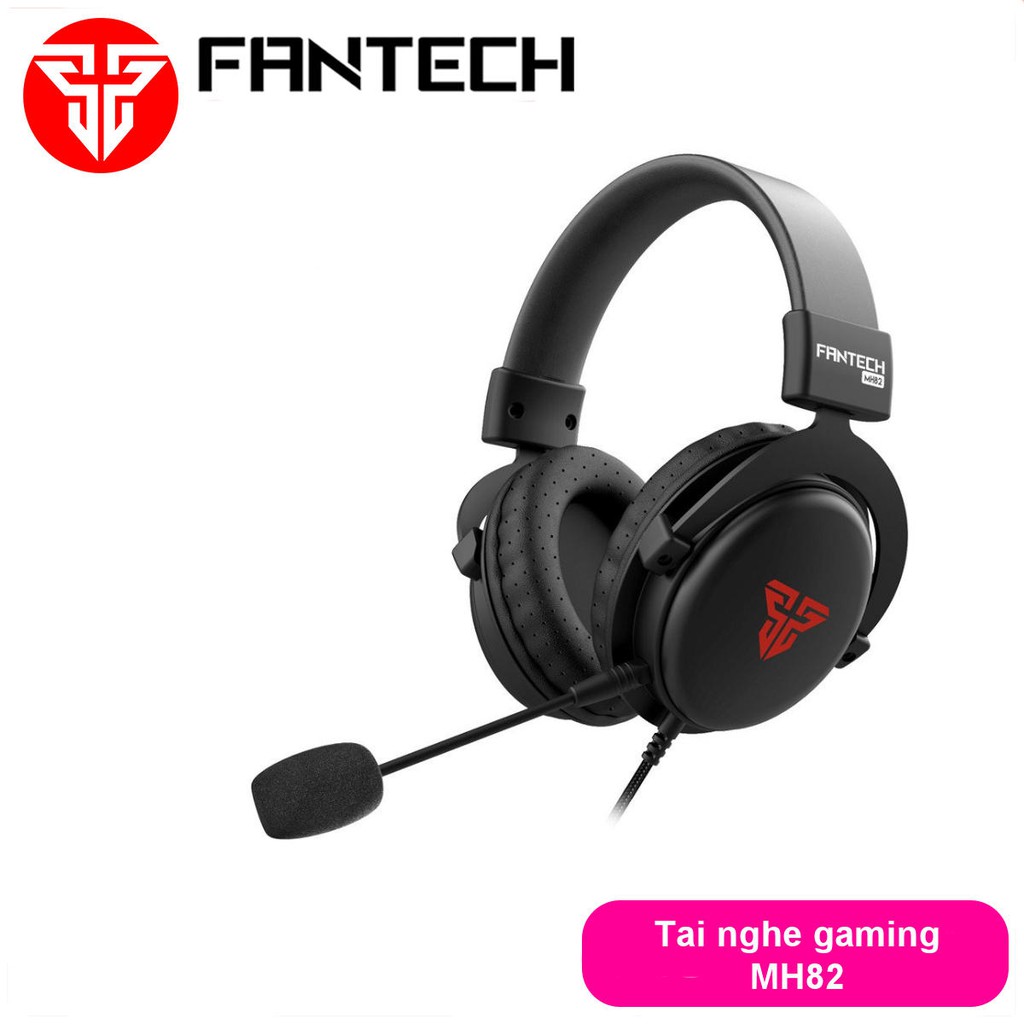 Tai nghe chơi game có dây hỗ trợ micro phone cho các game thủ chuyển nghiệp Fantech MH82 ECHO - Hàng chính hãng