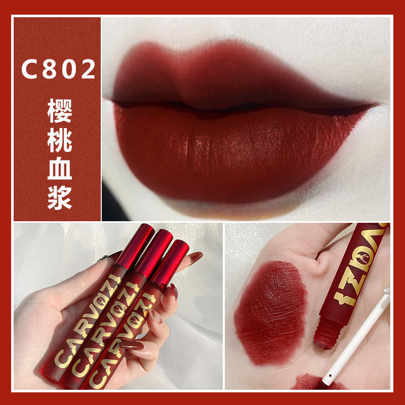 [Hàng mới về] Son Nhũ Màu Nhung Lì Tạo Hiệu Ứng Sương Khói | BigBuy360 - bigbuy360.vn