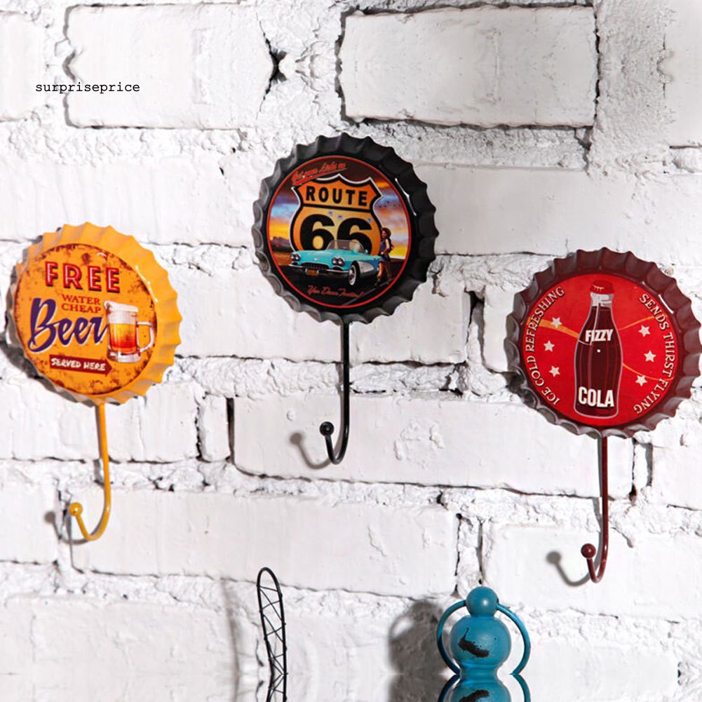 Biển treo tường trang trí hình nắp chai bia