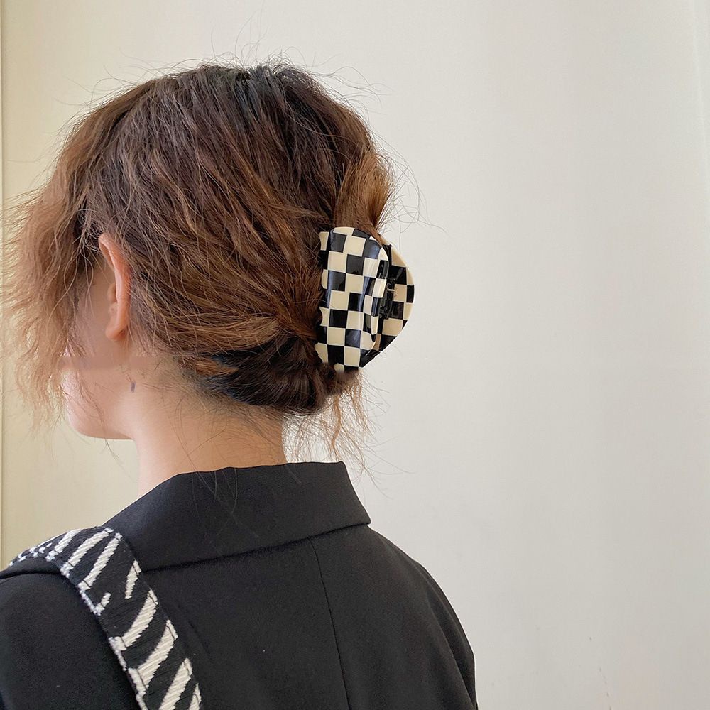 Kẹp Tóc Hình Bán Nguyệt Nhiều Màu Sắc Phong Cách Hàn Quốc Thanh Lịch Cho Nữ