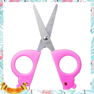 Kéo thủ công học sinh 128mm Deli ,Hồng/Xanh - 1 chiếc - E6032