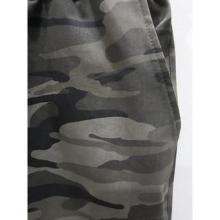 Short kaki camo thun nam nữ