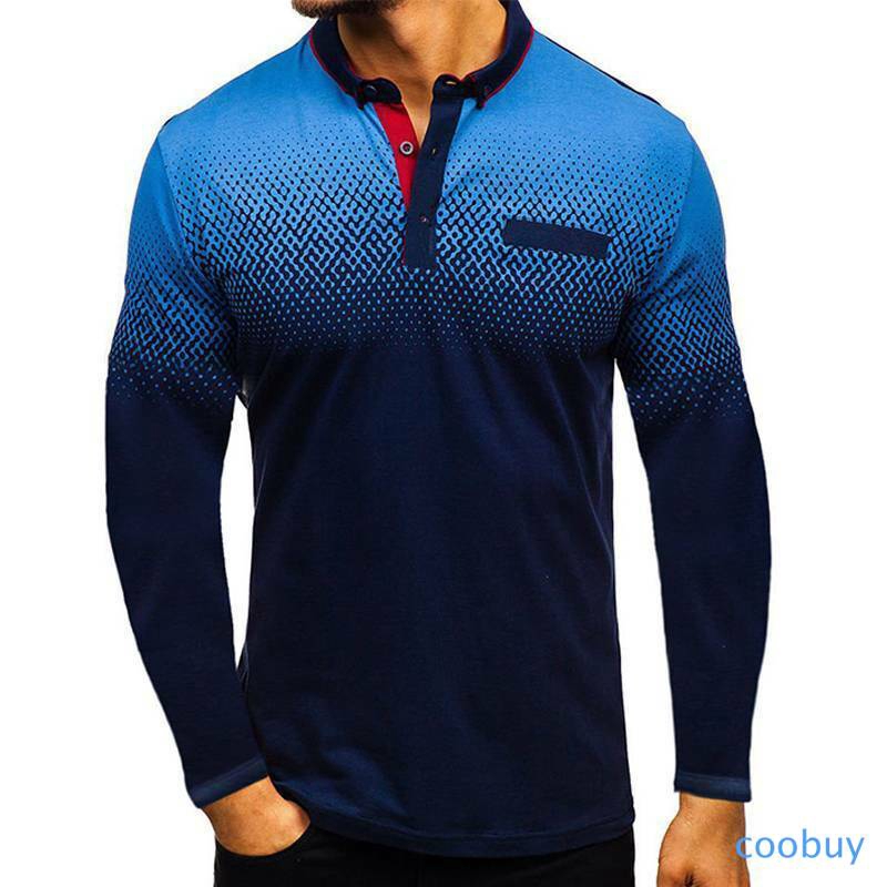 Áo Thun Tay Dài Vải Cotton Pha Thời Trang Cho Nam | BigBuy360 - bigbuy360.vn