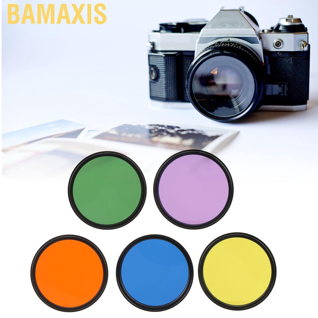 Bamaxis 52mm Lens Filter Optical Glass Camera for Nikon Fujifilm Digital Cameras Series