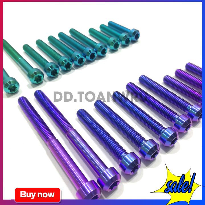 Full Bộ Ốc Gắn Lốc Máy cho xe Vario - Siêu xịn