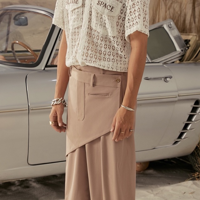 BLANKESPACE Quần Dài BARTIN PANTS Vải Cotton Sợi Chéo Form Xuông Thời Trang Nam Nữ Unisex