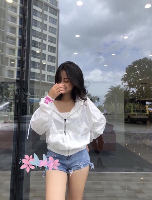 Áo khoác dù nữ DEAD INSIDE tay cánh dơi cực đẹp ảnh thật | BigBuy360 - bigbuy360.vn