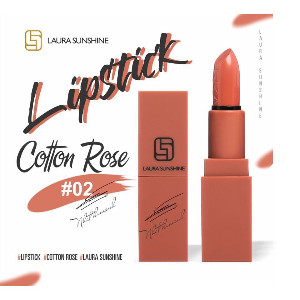 Son môi Lipstick 02 - Laura Sunshine | BigBuy360 - bigbuy360.vn