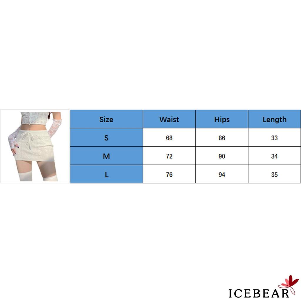 Chân Váy Dệt Kim Lưng Cao Màu Sắc Đơn Giản Cho Nữ