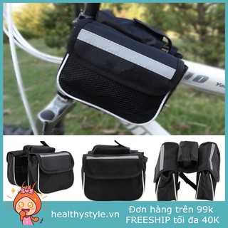 Túi đựng đồ treo sườn xe đạp đa năng chống nước cao cấp