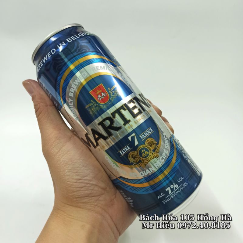 [T5/2023] Bia Martens Extra 7% thùng 24 lon 500ml