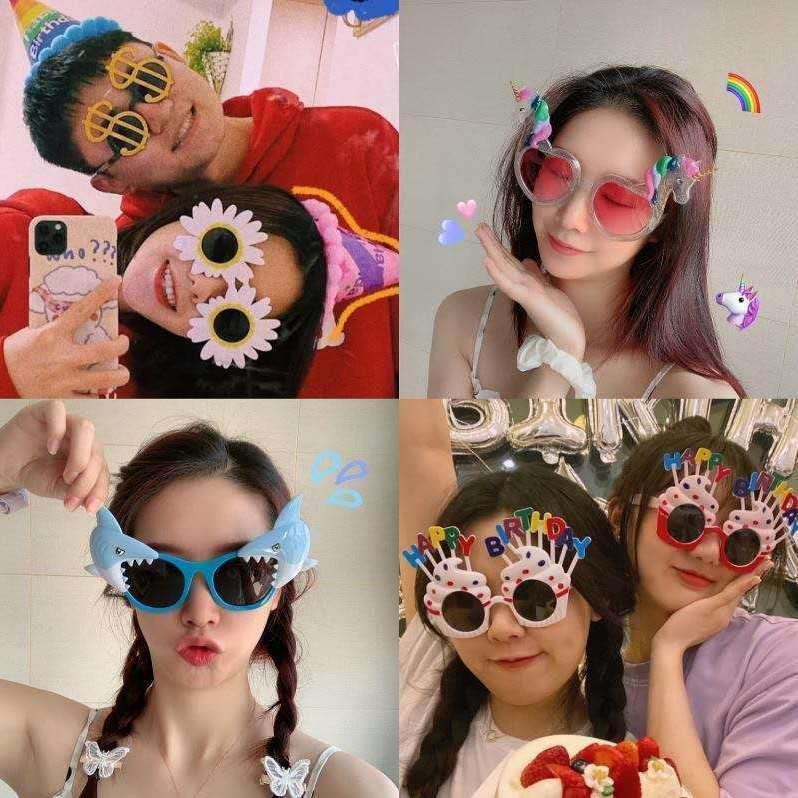 Kính Mát Dễ Thương Vui Nhộn Cho Các Bữa Tiệc