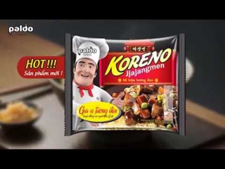 Mì Koreno tương đen 115g thùng 24 gói
