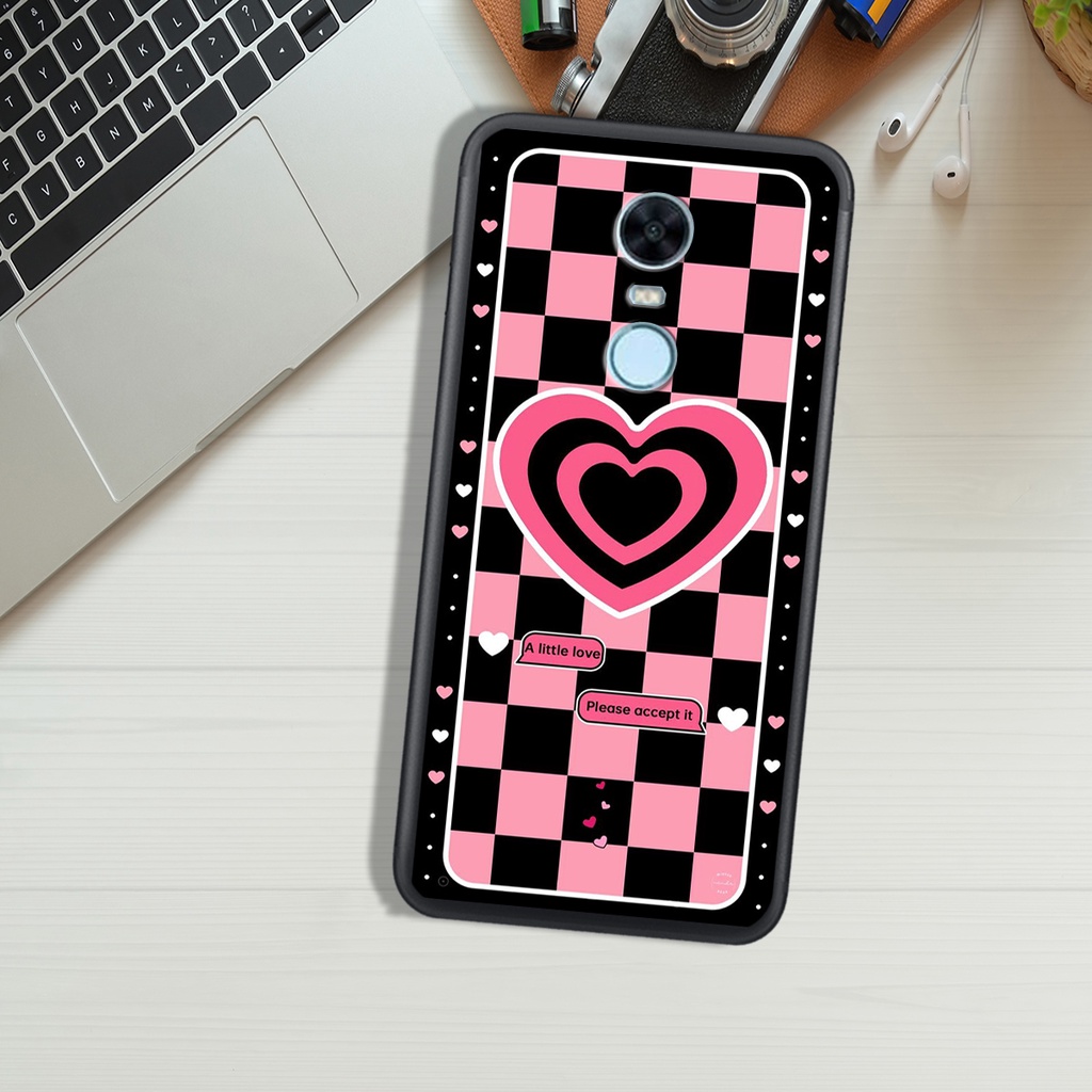 Ốp Lưng XIAOMI REDMI 5 - REDMI 5 PLUS - REDMI NOTE 3 , In Hình &quot;Black Heart&quot; Phong Cách Đẹp.