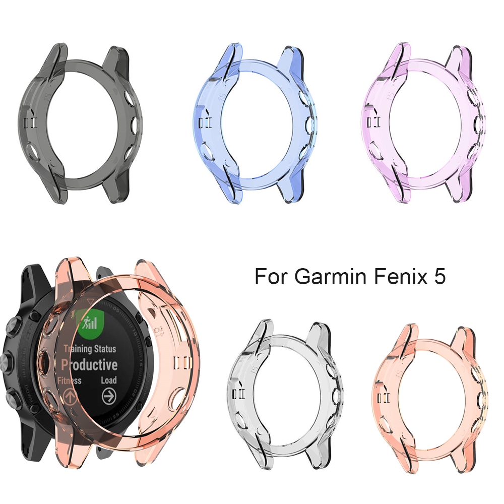 Ốp Bảo Vệ Mặt Đồng Hồ Thông Minh Garmin Fenix 5 Bằng Tpu