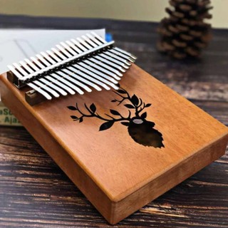 Kalimba 17 phím thumbs piano keyboard gỗ MAHOGANY GIÁ RẺ nhập tận xưởng