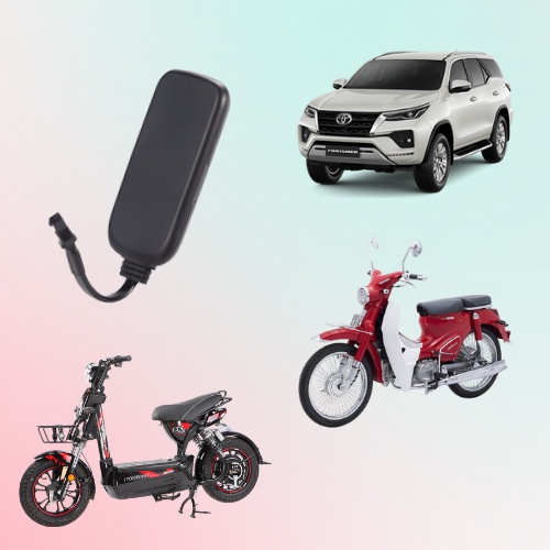 Định vị Protrack VT02 giám sát xe điện xe máy ô tô 24h trên điện thoại kích thước mini báo rõ địa chỉ xem lại hành trình