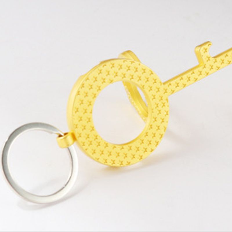 Dụng Cụ Mở Nắp Chai / Bấm Nút Thang Máy Không Tiếp Xúc Gắn Điện Thoại