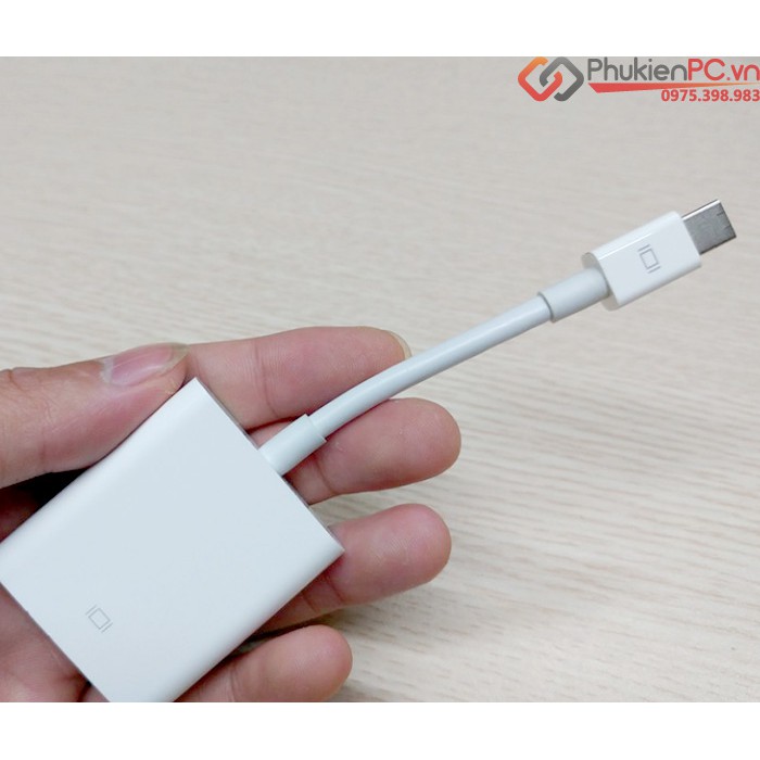 Cáp chuyển đổi Thunderbolt to VGA Adapter. kết nối máy tính sách tay, máy tính bảng ra VGA màn hình, máy chiếu