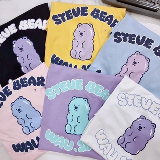 Áo whoau steve bear 1849 chính hãng sale