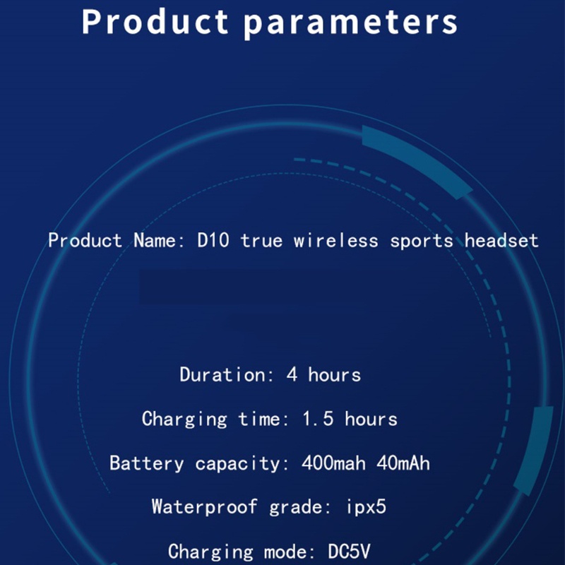 Tai Nghe Bluetooth zzz 400mAh Kèm Hộp Sạc Thoải Mái