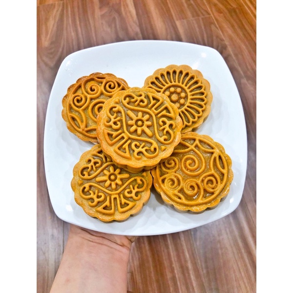 Bánh nướng trung thu handmade ít ngọt đủ vị chuẩn truyền thống 50gr/100gr
