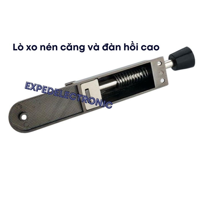 Chốt chặn cửa chống va đập thông minh 2 chiều giữ cửa ra vào an toàn cho bé màu đồng hợp kim