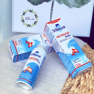 Xịt muối kháng viêm sổ/ngạt mũi Sterimar cá heo cam sales date 6/21
