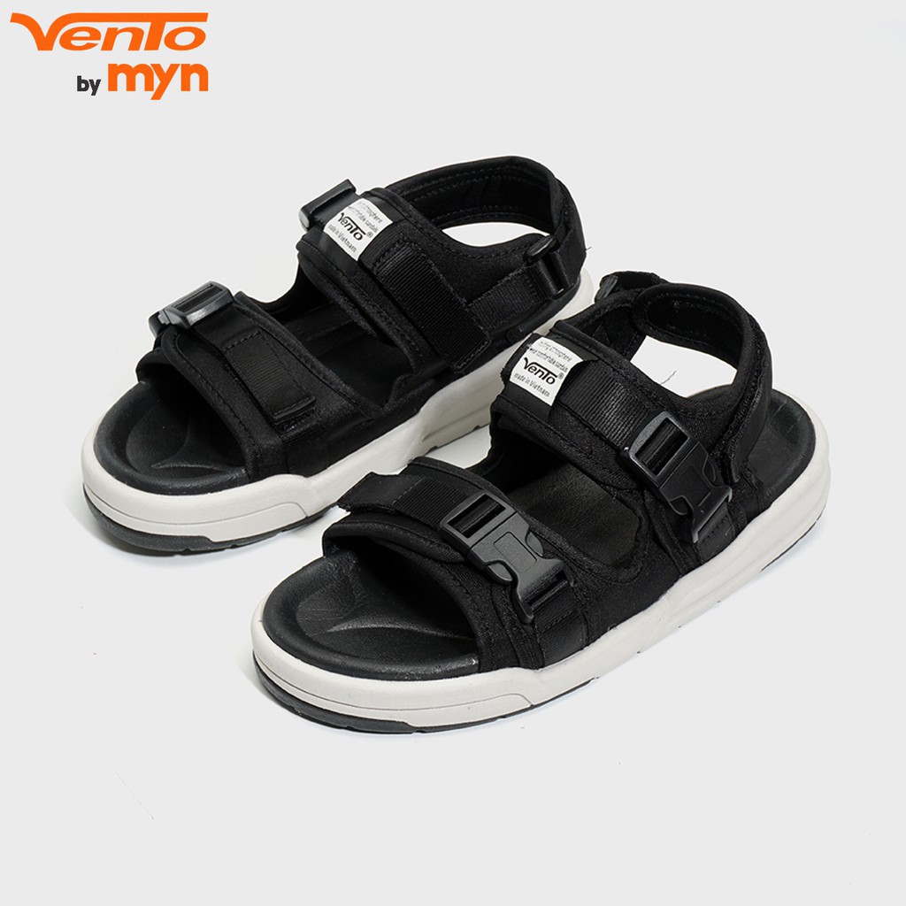 giảm sandal nam Giày Sandal Nam nữ Vento NV 1002 Đế bánh mỳ Streetstyle