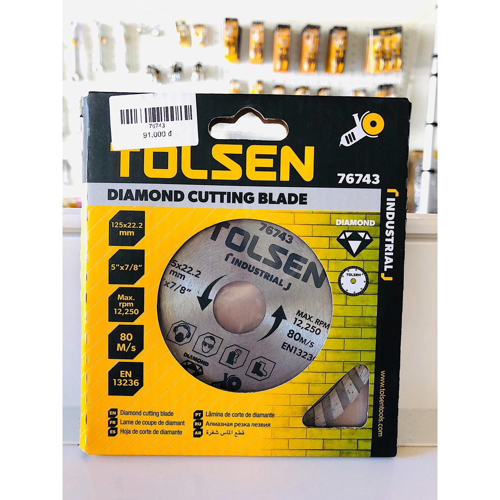 Đĩa cắt gạch Tolsen 76743
