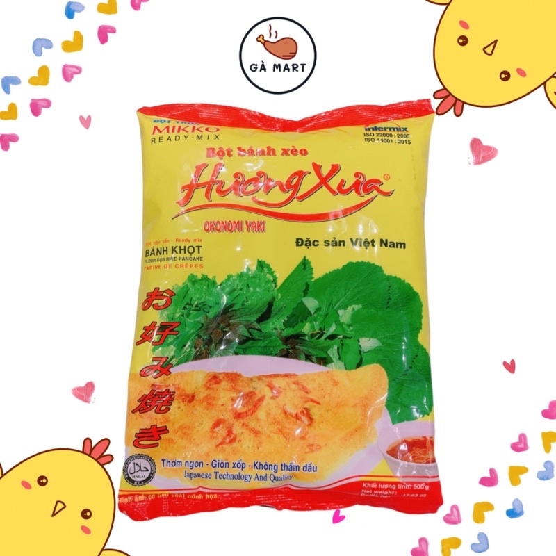 Bột Bánh Xèo Mikko Hương Xưa Bịch 500g