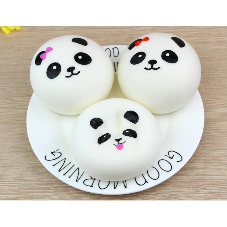 Đồ chơi squishy hình gấu trúc dễ thương kích thước 7cm