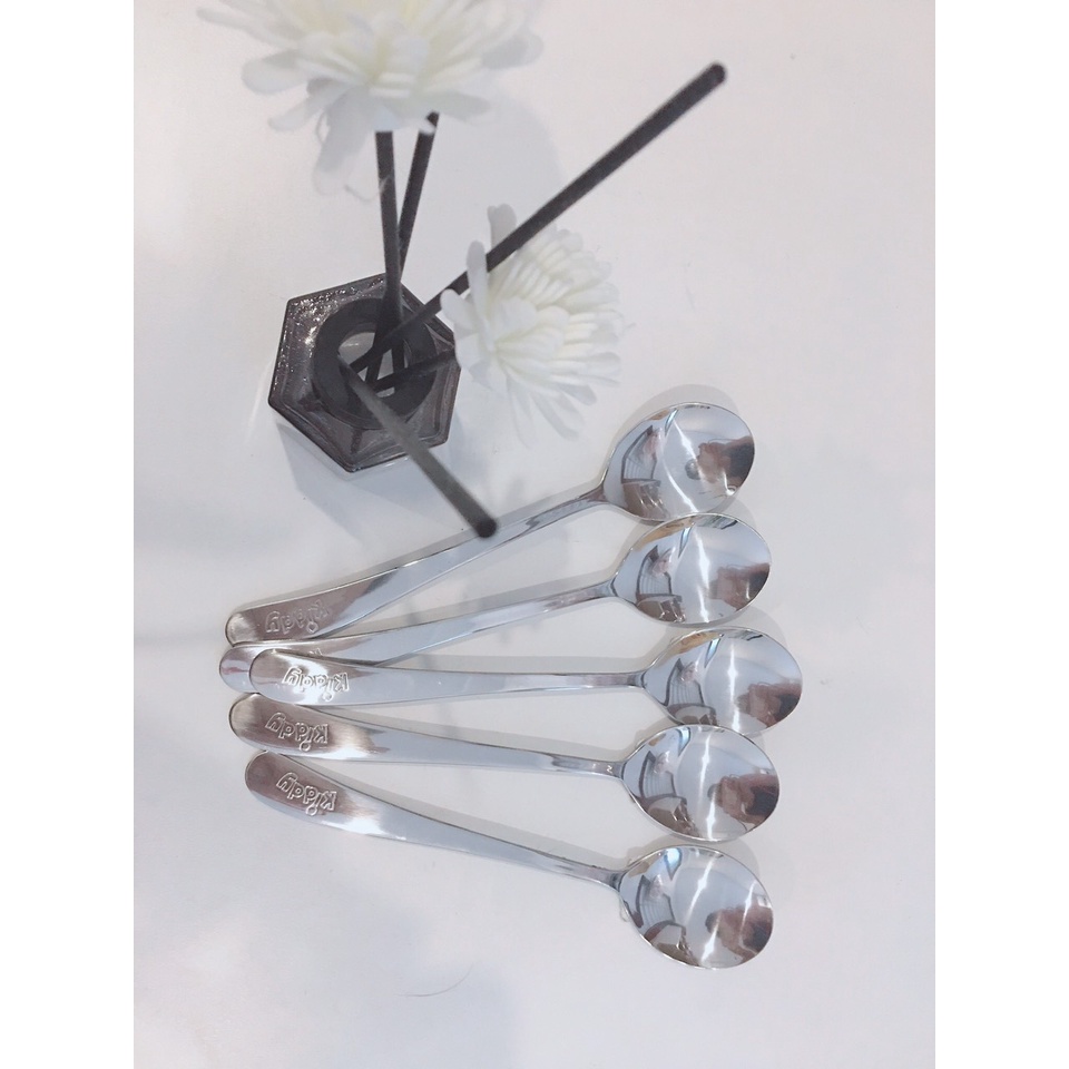 Muỗng Inox Combo 5 Dành cho bé