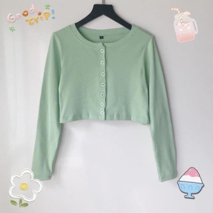 Áo Croptop YAN Tay Dài Nữ