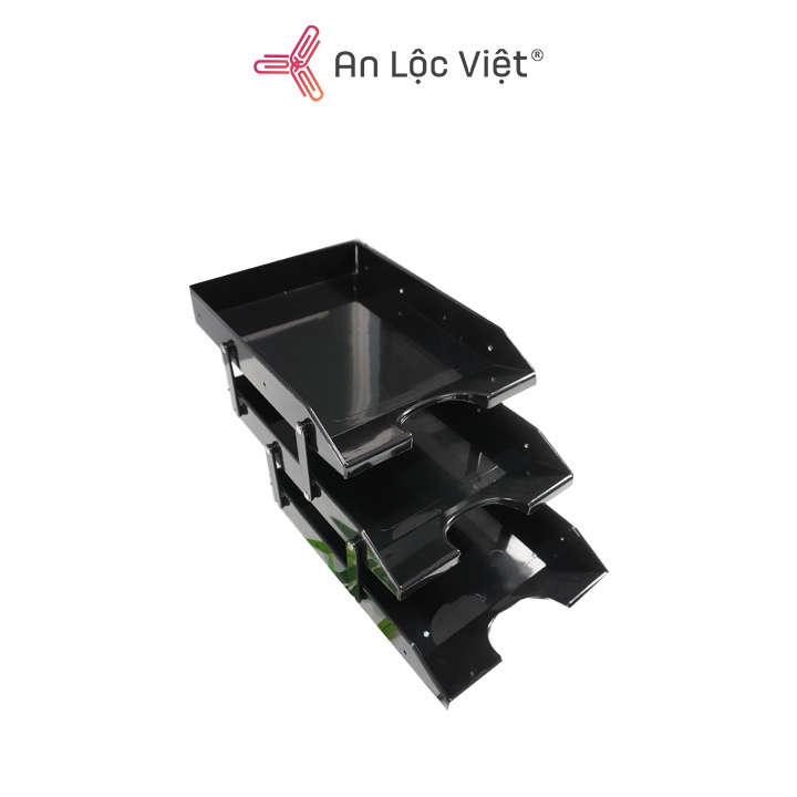 Kệ tầng trượt mica Xukiva 1 tầng, 2 tầng, 3 tầng (màu ngẫu nhiên)