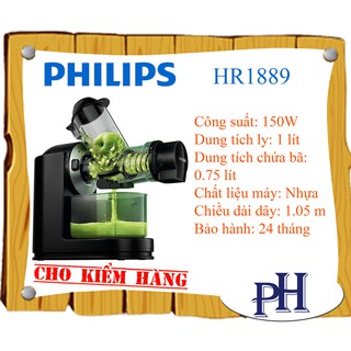 Máy ép trái cây philips hr1889